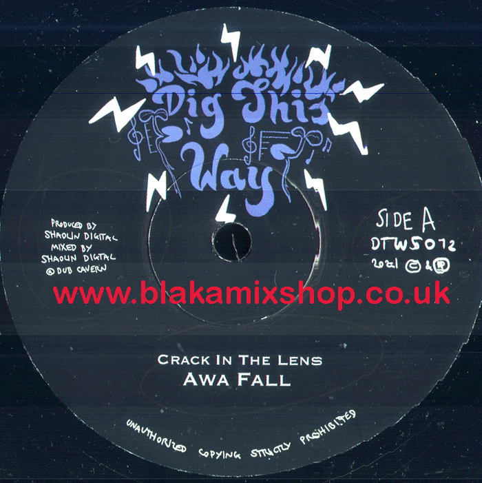 7" Crack In The Lens/Cracking Dub AWA FALL