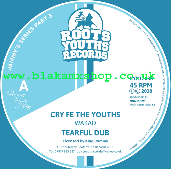 12" Cry Fe The Youths/Winner Takes All- WAKAD