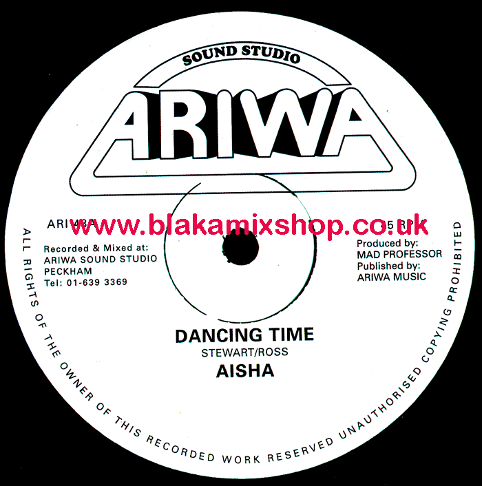 12" Dancing Time/The Creator AISHA