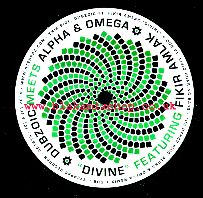 12" Divine [2 mixes] DUBZOIC meets ALPHA & OMEGA ft. FIKIR AML