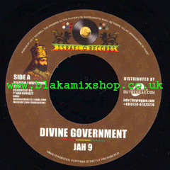 7" Divine Government/One Way - JAH 9/PRESSURE