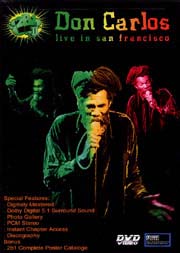DVD Live In San Francisco DON CARLOS