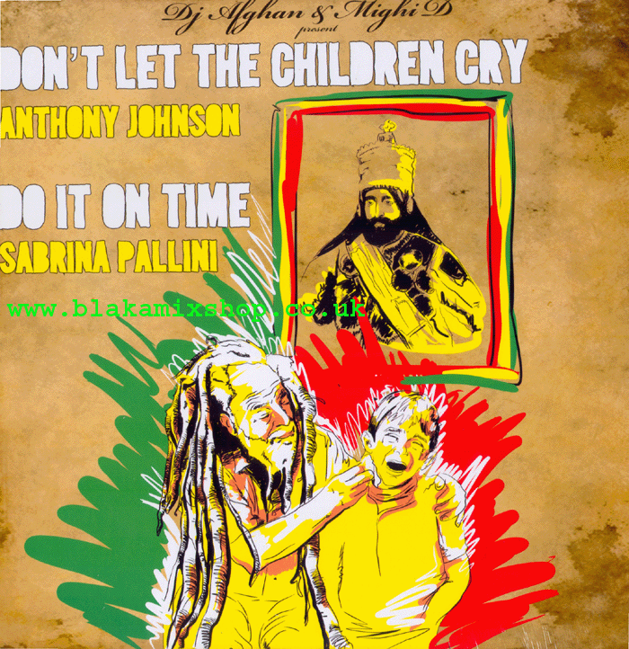 12" Don't Let The Children Cry/Do It On Time- ANTHONY JOHNSON/SA