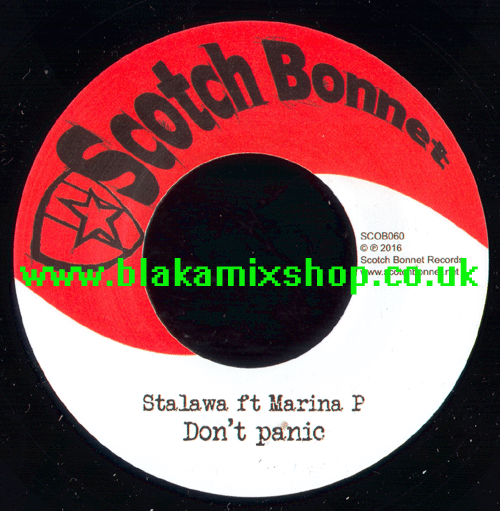 7" Don't Panic/Watchy Watchy STALAWA ft. MARINA P/STALAWA ft.