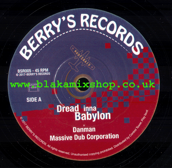 7" Dread Inna Babylon/Version DANMAN