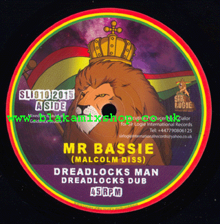 10" Dreadlocks Man/Return To Babylon MR BASSIE/I DAVID