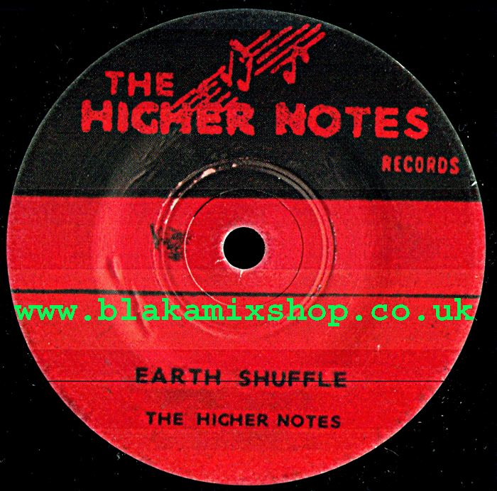 7" Earth Shuffle/Crackle Ska THE HIGH NOTES