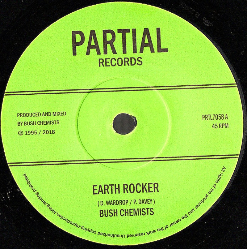 7" Earthrocker/Version- BUSH CHEMISTS
