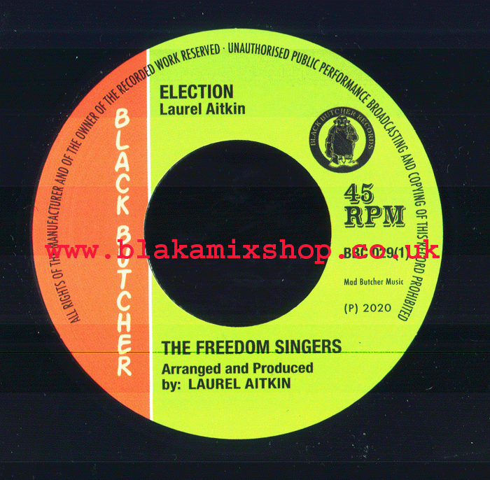 7" Election/Tomorrow's World THE FREEDOM SINGERS/FLECE & THE L