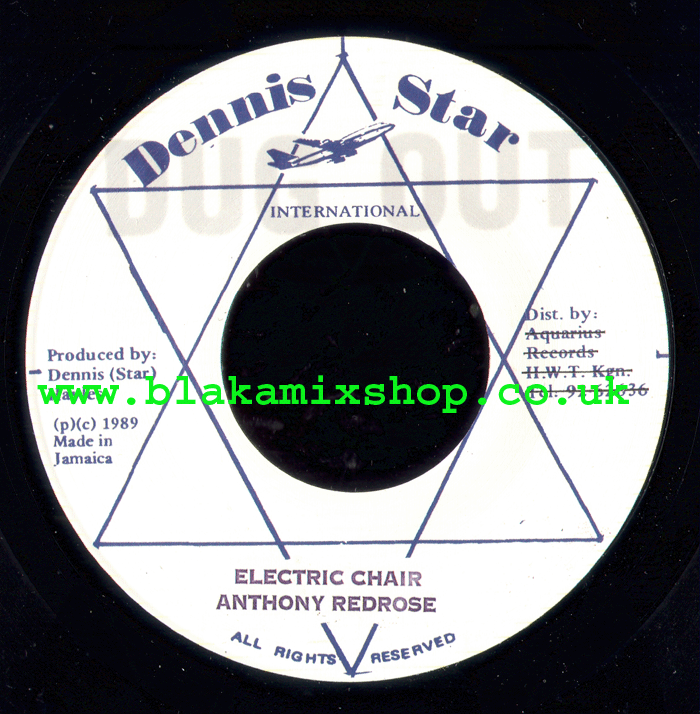 7" Electric Chair/Version ANTHONY REDROSE