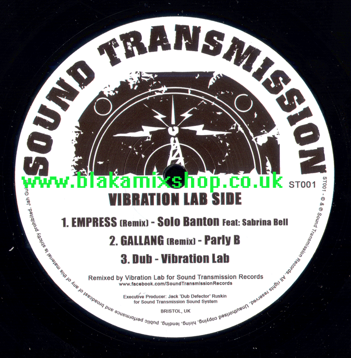 12" Empress EP SOLO BANTON ft. SABRINA BELL/PARLY B/VIBRATION