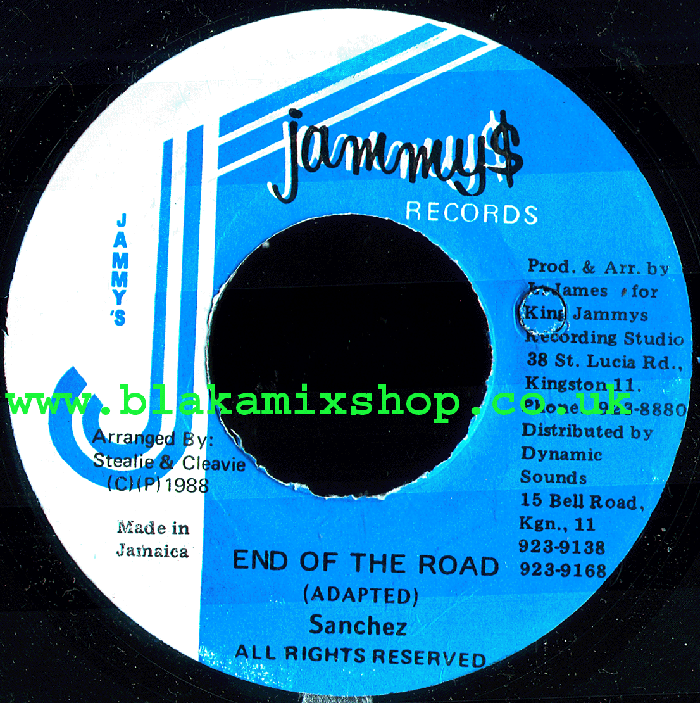 7" End Of the Road/version- SANCHEZ