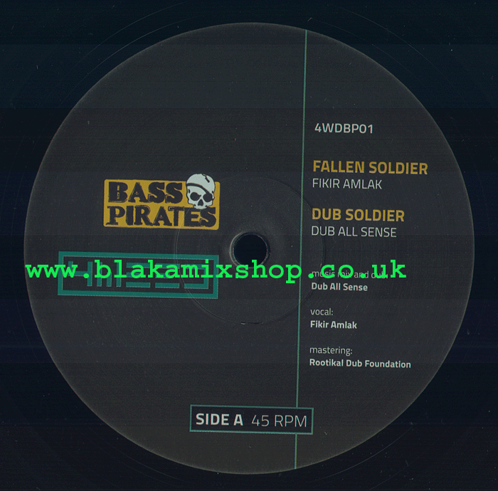 12" Fallen Soldier/Fallen Soldier Rmx FIKIR AMLAK/IRON DUBZ