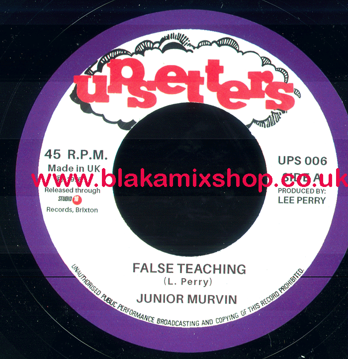 7" False Teaching/Dub JUNIOR MURVIN