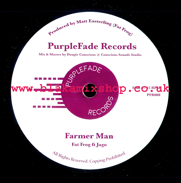 7" Farmer Man/Melodic Man FAT FROG ft. JAGO/ADDIS PABLO