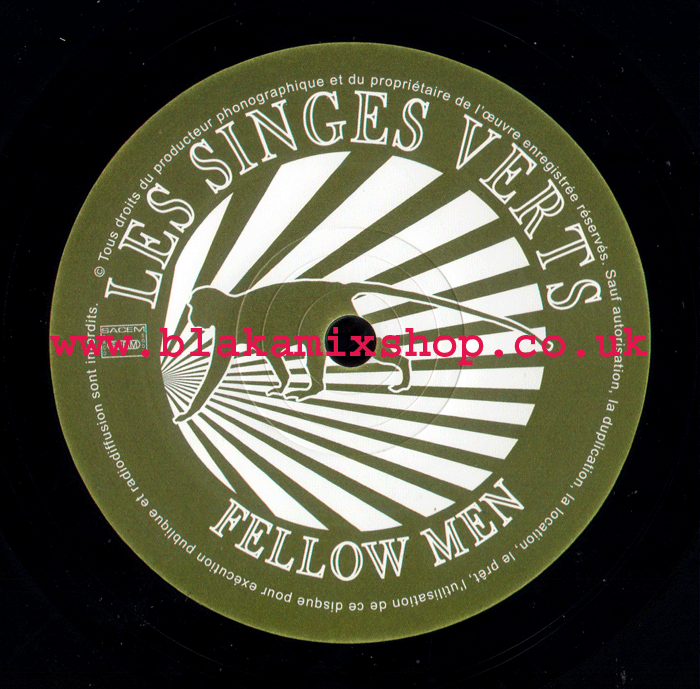 7" Fellow Men/Personal Jesus LES SINGES VERTS