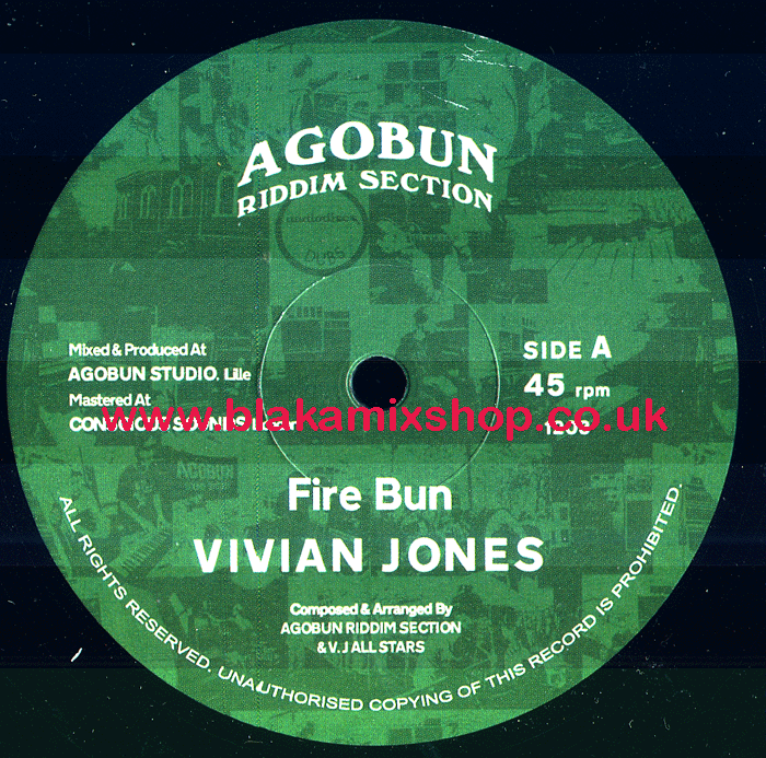 12" Fire Bun/Final War VIVAN JONES