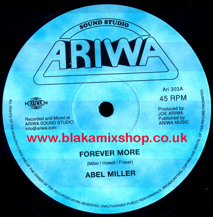 12" Forever More/Sharp Shooting Dub ABEL MILLER/JOE ARIWA