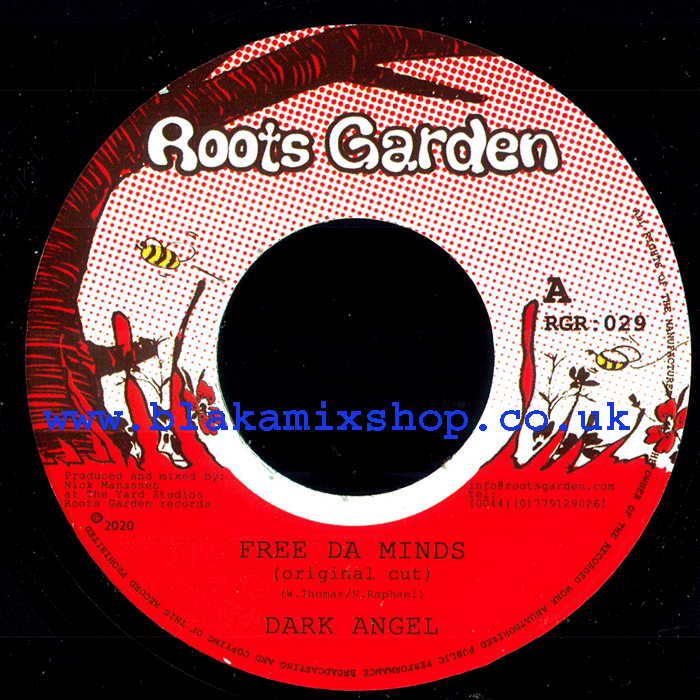 7" Free Da Minds/Dub DARK ANGEL