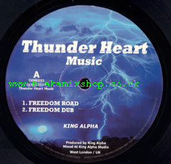 10" Freedom Road/Hidden Meaning KING ALPHA