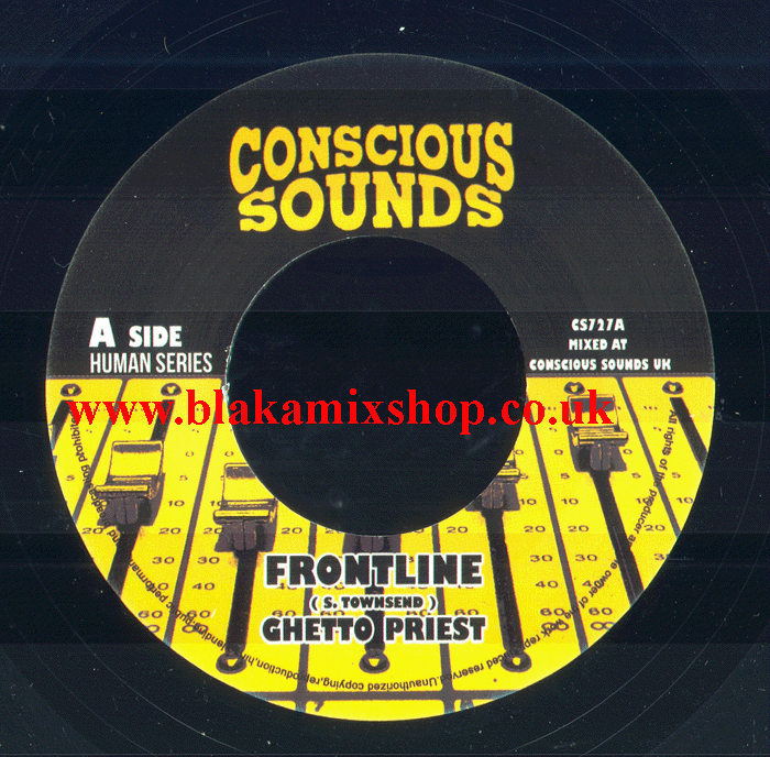 7" Frontline/Dub GHETTO PRIEST