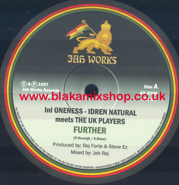 10" Further/Further In Dub [Mix 2] IDREN NATURAL meets THE UK