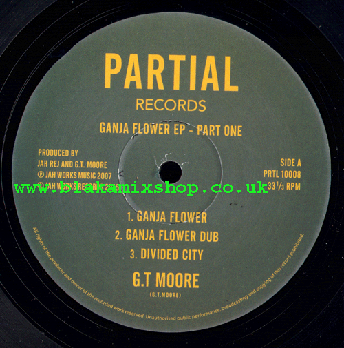 10" Ganja Flower EP Pt. 1 G.T MOORE