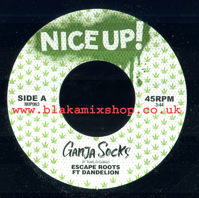 7" Ganja Socks/Version ESCAPE ROOTS ft. DANDELION