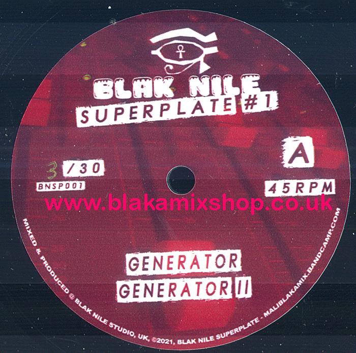 10" Generator [4 mixes] MALI BLAKAMIX