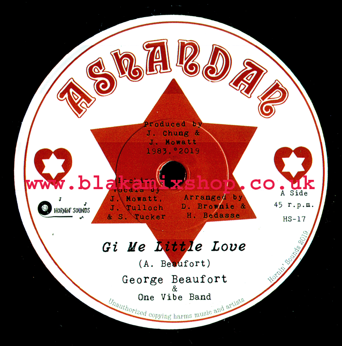 7" Gi Me Little Love/Wineman Dub GEORGE BEAUFORT