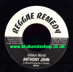 7" Gideon World/Version - ANTHONY JOHN