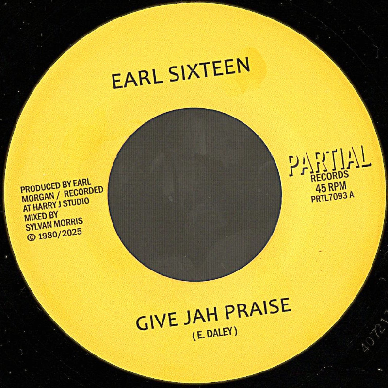 7" Give Jah Praise/Praising Version- EARL SIXTEEN