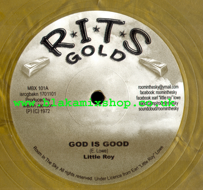 7" God Is Good/Version Is Good- LITTLE ROY