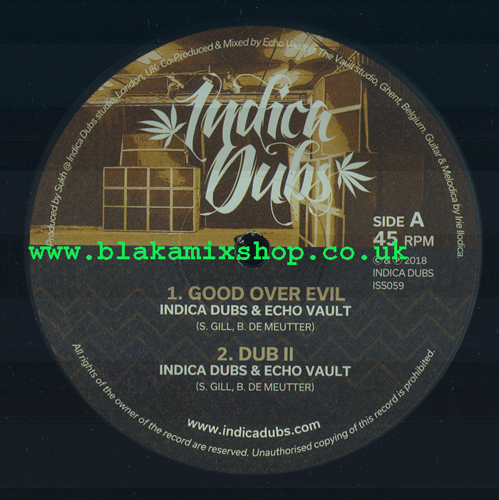 12" Good Over Evil [4 Mixes] INDICA DUBS & ECHO VAULT