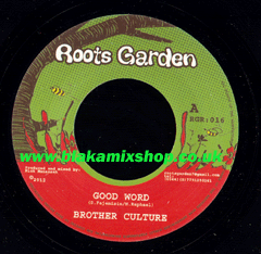 7" Good Word/Dub - BROTHER CULTURE