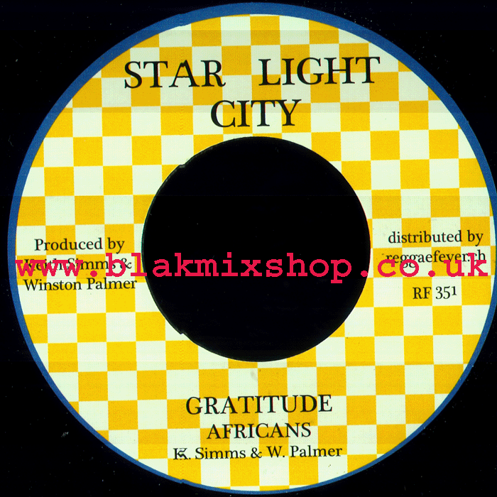 7" Gratitude/Sweet Mary Lou AFRICANS