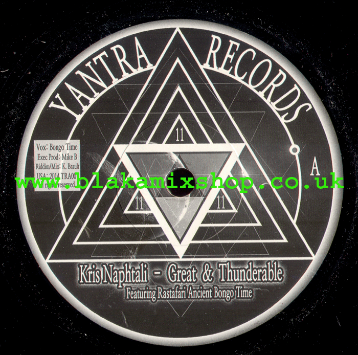 7" Great & Thunderahle/Dub KRIS NAPHTALI ft. RASTAFARI ANCIENT