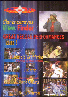 DVD Clarenceroyes View Finder Great Reggae Performances Vol.2 -