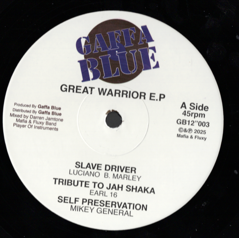 12" Great Warrior E.P.- LUCIANO/EARL 16/MIKEY GENERAL/MATIC HORN