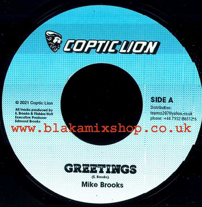 7" Greetings/Version MIKE BROOKS