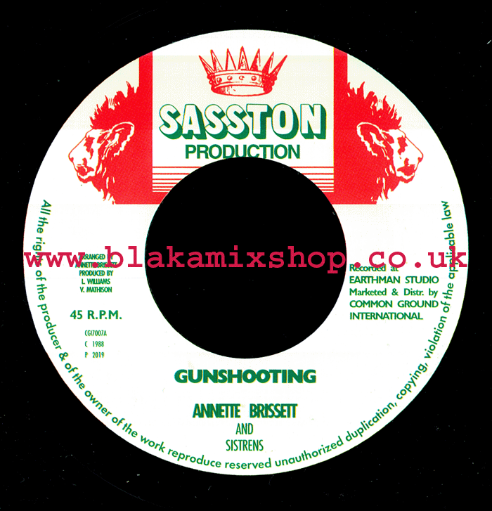 7" Gunshooting/Version ANNETTE BRISSETT AND SISTRENS