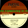 7" Jerusalem [Harry J cut] /Version G.T.MOORE
