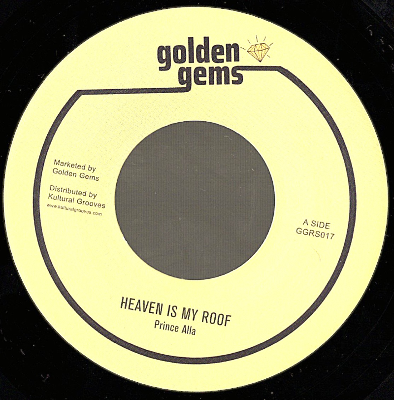 7" Heaven Is My Roof- PRINCE ALLA