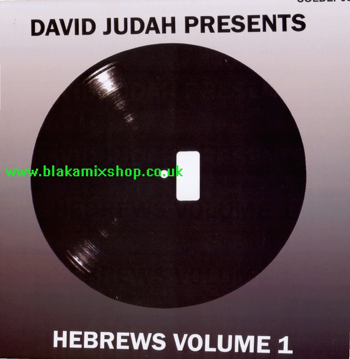 CD David Judah Presents- HEBREWS Volume 1