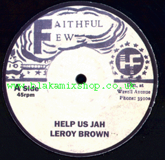 12" Help Us Jah/Version LEROY BROWN