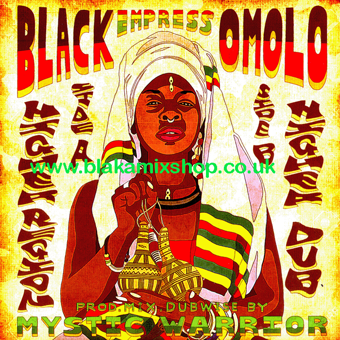 7" Higher Region/Higher Dub- EMPRESS BLACK OMOLO