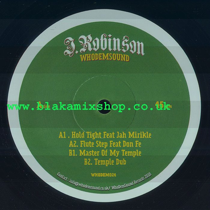 12" Hold Tight/Master Of My Temple JAH MIRIKLE/DON FE/WHO DEM