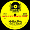 7" Horns Of Jericho/Dub KING ALPHA