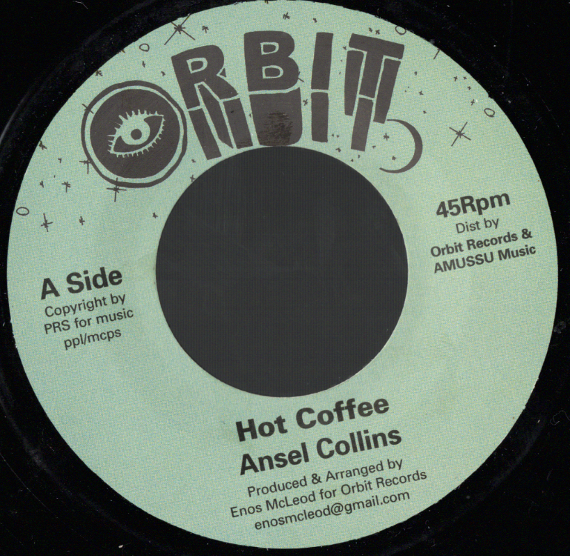 7" Hot Coffee/Black Koffee- ANSEL COLLINS/ENOS McLEOD