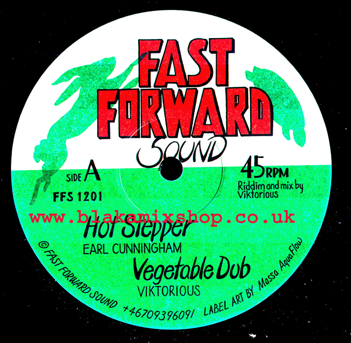 12" Hot Stepper/Lyrics Fiesta EARL CUNNINGHAM/CROCK BACK